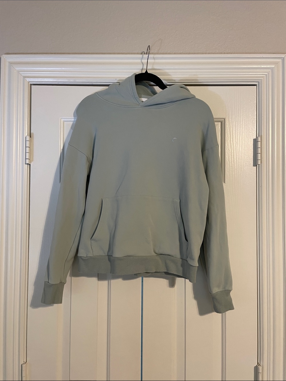ZYIA Men's Sage Green Crewneck Hoodie
